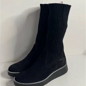 Igi & Co. Women's Black Combat & Moto Boots sz 35. NWOT. Very comfortable!